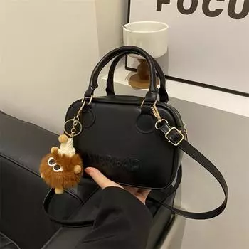 Сумка женская 2024 Весна Новая сумка ретро универсальная пригородная модная текстурированная сумка-мессенджер