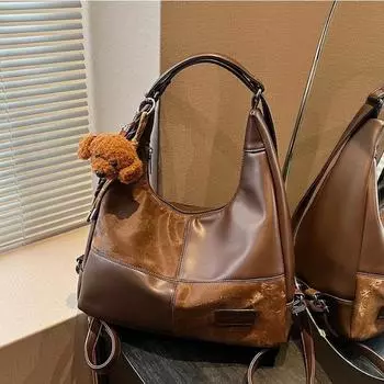 Сумка женская большая вместимость новый студенческий рюкзак для повседневного использования универсальная многофункциональная женская сумка-тоут