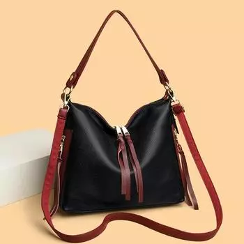 Сумка женская большая вместительная сумка через плечо контрастного цвета Niche Premium Sense Commuter сумка через плечо белый