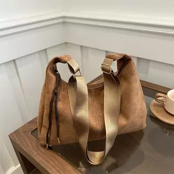 Сумка женская год ретро тренд подмышечная сумка повседневная одно плечо сумка через плечо сумка коричневый