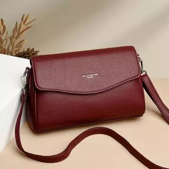 Сумка женская городская простая сумка через плечо сумка-тоут большой емкости сумка через плечо маленькая квадратная сумка чёрный