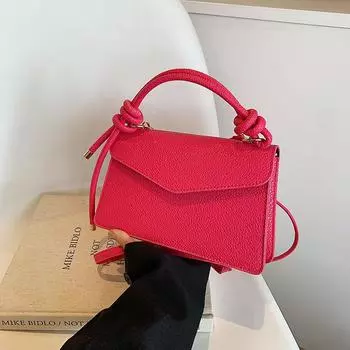 Сумка женская иностранная универсальная сумка через плечо женская модная текстурированная сумка через плечо коричневый