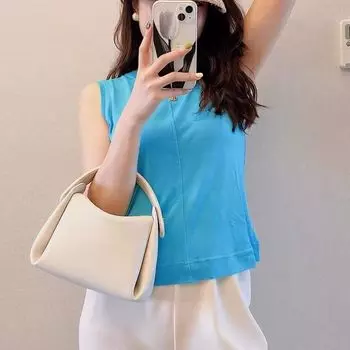 Сумка Женская Кожаная Нарядная Белая Маленькая Сумочка Beige White