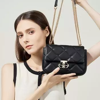 Сумка женская кожаная сумка женская кроссбоди кроссбоди маленькая сумка женская летняя сумка на цепочке через плечо женская