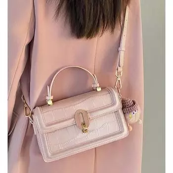Сумка женская кожаная женская сумка через плечо маленькая сумка высококачественная летняя сумка для девочек-меньшинств на цепочке