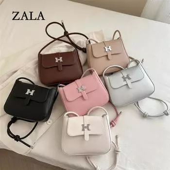 Сумка женская мода оптовая продажа новая мода маленькая свежая маленькая квадратная сумка тренд нишевая текстура универсальная сумка через плечо белый