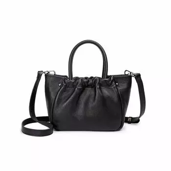 Сумка женская модная нишевая новая кожаная сумка через плечо женская сумка корзина для овощей большая вместимость сумка через плечо женская 21x9x17 cm жёлтый