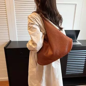 Сумка Женская модная сумка через плечо Классная большая сумка чёрный