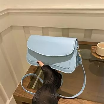 Сумка женская модная сумка-мессенджер нишевая универсальная корейская версия женская сумка высокого класса новая ретро маленькая квадратная сумка чёрный