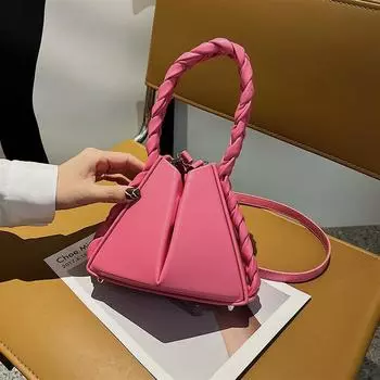 Сумка женская модная универсальная сумка через плечо складная сумка-ведро женские сумки темно-коричневого