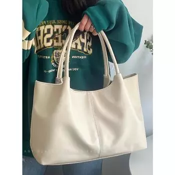 Сумка женская новая большая вместительная сумка из мягкой искусственной кожи модная и высококачественная универсальная сумка через плечо для поездок на работу