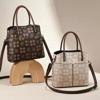 Сумка женская новая модная темпераментная модная сумка через плечо большая вместительная сумка-ведро