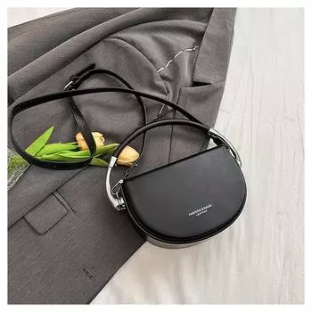 Сумка женская новая модная жесткая сумка универсальная цветная седельная сумка персонализированная ins популярная зелёный