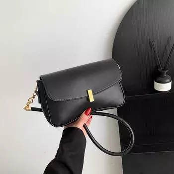 Сумка женская новинка весны 2024 года, сумка подмышкой высокого класса, французская нишевая ретро сумка-мессенджер для поездок на работу белый