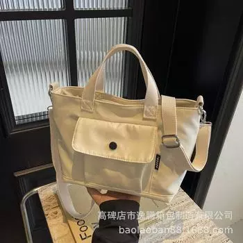 Сумка женская повседневная нишевая дизайнерская простая сумка через плечо большой емкости модная сумка-мессенджер с высоким чувством стиля