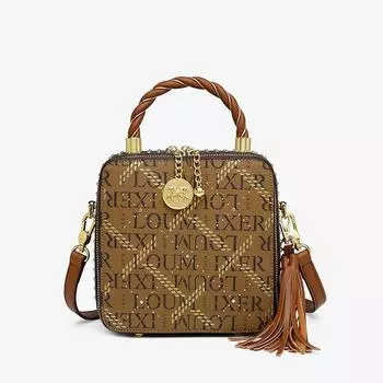 Сумка женская;s 2023 Новая трендовая маленькая сумка Нишевая дизайнерская сумка Женская модная сумка на плечо Модная диагональная сумка M белый