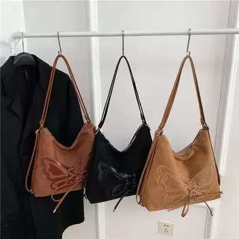 Сумка женская стильная универсальная сумка через плечо для поездок на работу большая вместительная ретро сумка женская модная высококачественная сумка-тоут для женщин