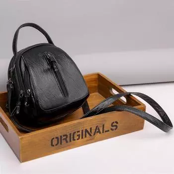 Сумка женская сумка через плечо модный тренд новый сумка для мобильного телефона мягкая кожаная текстура многосекционная сумка через плечо кошелек для монет