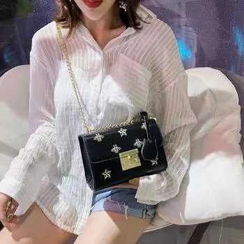 Сумка Женская сумка через плечо Сумка через плечо Маленькая квадратная сумка для женщин One Size