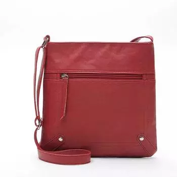 Сумка женская сумка через плечо женская сумка через плечо двойная молния синий