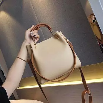 Сумка Женская сумка-мешок большой емкости на одно плечо, ручная сумка через плечо