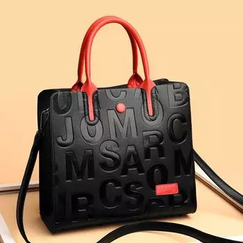 Сумка женская сумка новинка 2024 года сумка через плечо модная женская сумка большой емкости европейская и американская