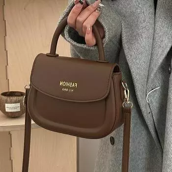 Сумка, женская универсальная сумка, модная сумка-седло, сумка через плечо, сумка через плечо серебряный