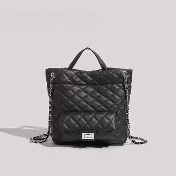 Сумка женская Xiaoxiangfeng Commuter Bag Niche Design French Chain Backpack Рюкзак женский