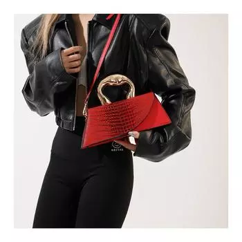 Сумки через границу, элитная женская сумка 2024 года, нишевый дизайн, портативная маленькая квадратная сумка, универсальная текстура, сумка через плечо на одно плечо