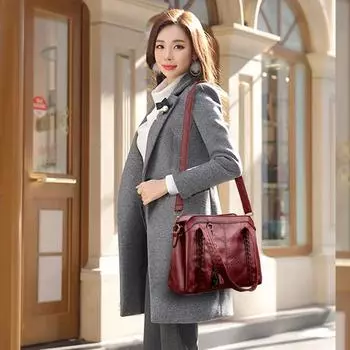 Сумки через плечо для женщин Роскошные сумки Дизайнерские женские сумки-мессенджеры Ретро-сумка