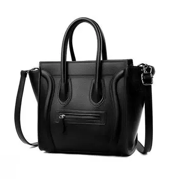 Сумки через плечо для женщин Роскошные сумки Дизайнерские повседневные сумки-тоут чёрный