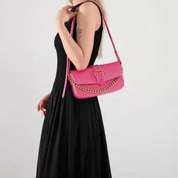 Сумки через плечо и через плечо из искусственной кожи для женщин, ощущение роскоши, сумки под мышками, прочные цепи, классическая мода