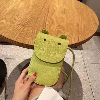 Сумки через плечо из искусственной кожи Hippo, летняя мини-сумка для мобильного телефона Hippo, женская сумка для девочек серебряный