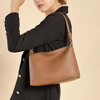 Сумки через плечо из натуральной кожи для женщин, модные дизайнерские мягкие кошельки через плечо, женские сумки-хобо