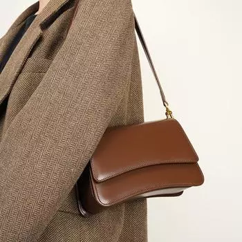 Сумки через плечо из натуральной кожи для женщин, модные дизайнерские сумки через плечо, женские сумки-седла