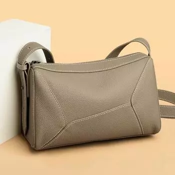 Сумки через плечо из натуральной кожи для женщин, роскошные мягкие винтажные сумки, высококачественные женские сумки через плечо, модные