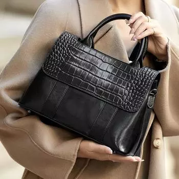 Сумки через плечо из натуральной кожи для женщин, вместительные женские сумки светлого цвета для поездок на работу