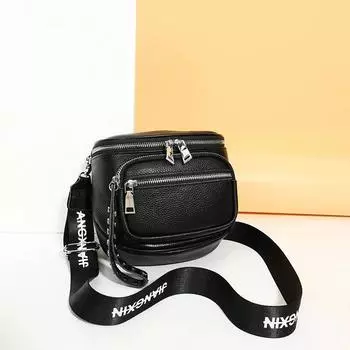 Сумки через плечо из натуральной яловой кожи для женщин, новинка 2023, женские сумки из коровьей кожи, однотонная женская сумка-мессенджер белый