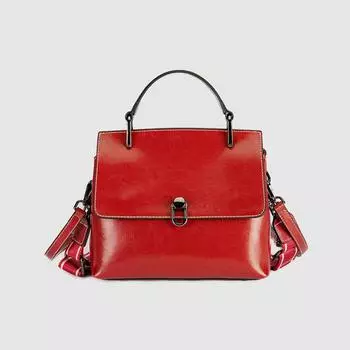 Сумки через плечо из натуральной вощеной кожи с масляным воском для женщин, новые трендовые дизайнерские сумки с короткими ручками для женщин