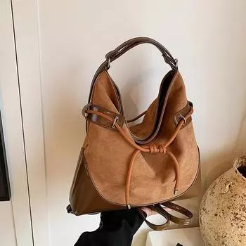 Сумки через плечо из сплошного ПУ-цвета с застежкой-молнией, молодежные сумки через плечо, простые швейные нитки, мягкие, универсальные чёрный