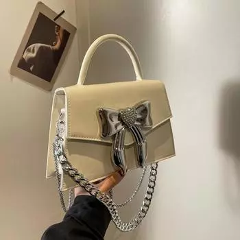 Сумки через плечо с прочным внутренним отделением для женщин, сумки из ПУ с магнитной пряжкой и молнией, контрастные цвета