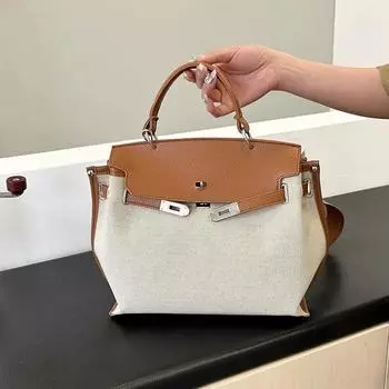 Сумки через плечо с внутренним отделением для женщин, повседневные сумки из ПУ на молнии, контрастные цвета, высокое качество