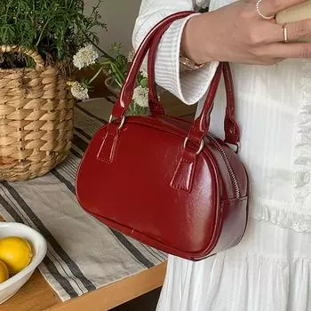 Сумки цвета красного вина для женщин, новые универсальные свадебные сумки через плечо на одно плечо, элегантные модные женские сумки