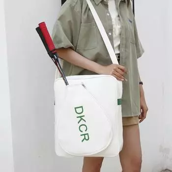 Сумки для бадминтона Легкая сумка для теннисной ракетки Спортивная сумка Сумки для соревнований Тренировочные подвесные сумки Дорожная сумка Сумки-тоуты белый