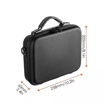Сумки для хранения для Dji Osmo Action3/4 Adventure Combo Водонепроницаемый жесткий чехол для переноски Портативная сумка Аксессуары чёрный