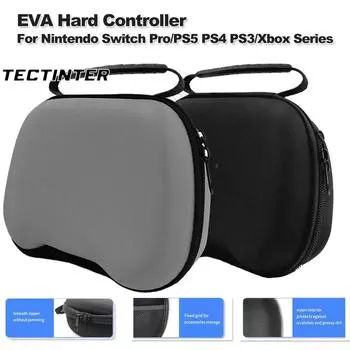 Сумки для хранения для Xbox Series Handle Hard EVA Gamepad Travel Carrying Portable Bag Защитный чехол для Switch/PS5 PS4 PS3 Controller