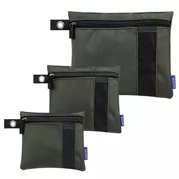 Сумки для инструментов ROCKTOL, водонепроницаемая сумка-органайзер на молнии из 3 упаковок, прочная сумка для инструментов из нейлона 900D