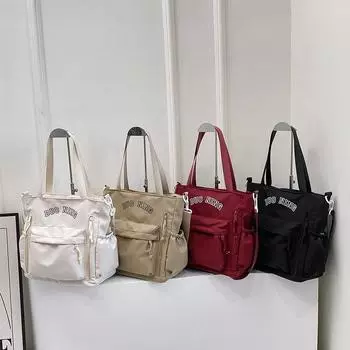 Сумки для переноски книг, большой емкости, для учеников младших классов, для подготовки к урокам, холщовые сумки для девочек-учениц, чтобы упаковывать книги, женские сумки