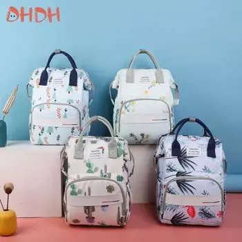 Сумки для подгузников для мамы, подвесная сумка для детской коляски, рюкзаки для подгузников большой вместимости для мамы с ковриком для пеленания, удобные сумки для кормления ребенка