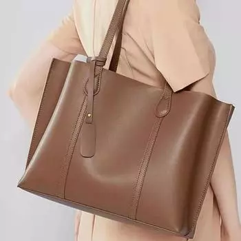 Сумки для женщин Осенние новые модные сумки большой вместимости Темпераментные элегантные сумки через плечо Повседневные винтажные сумки-тоуты